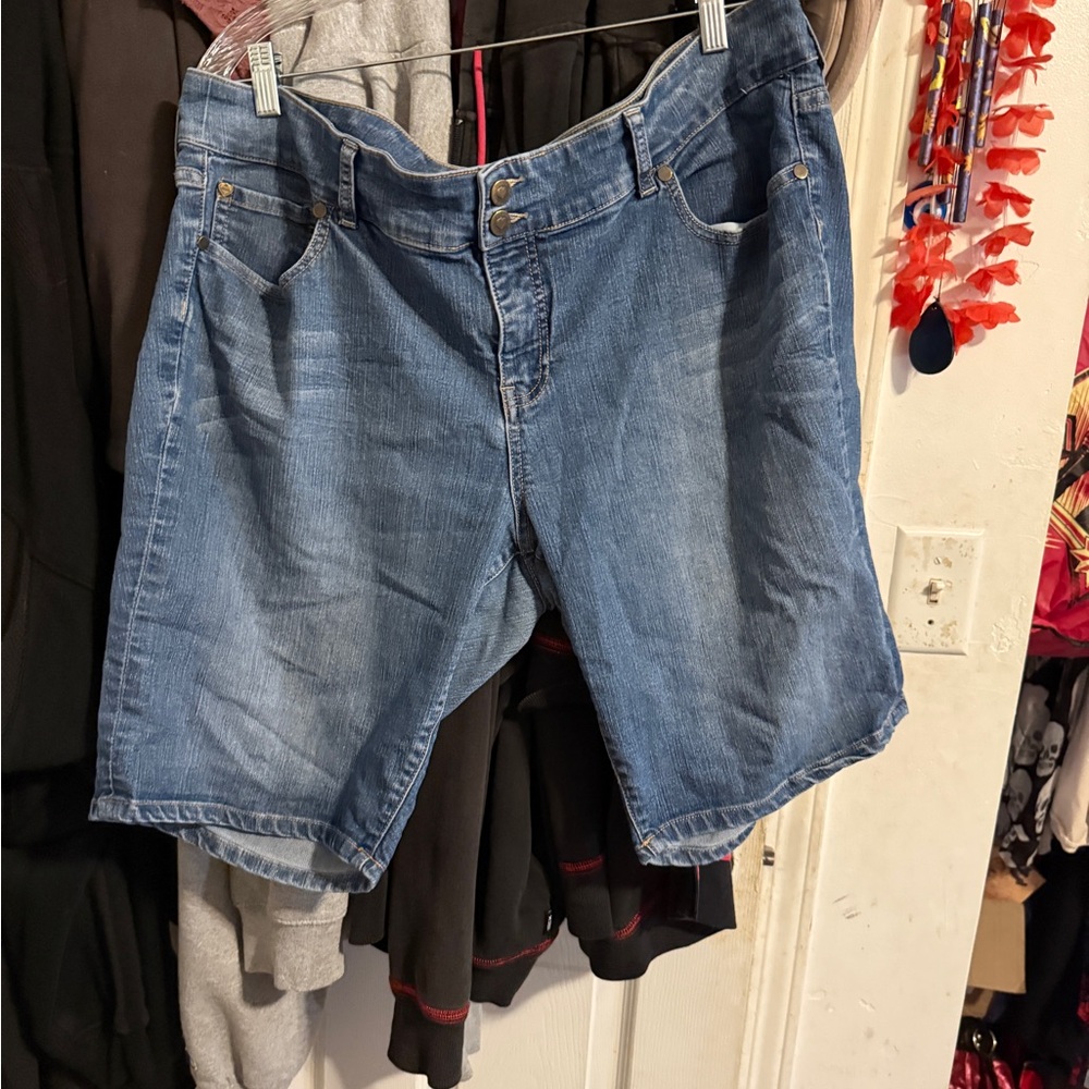 Torrid Classic Blue Denim Shorts